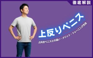 上反りペニスとは？上向きペニスとの違い・メリット・トレーニング方法を解説
