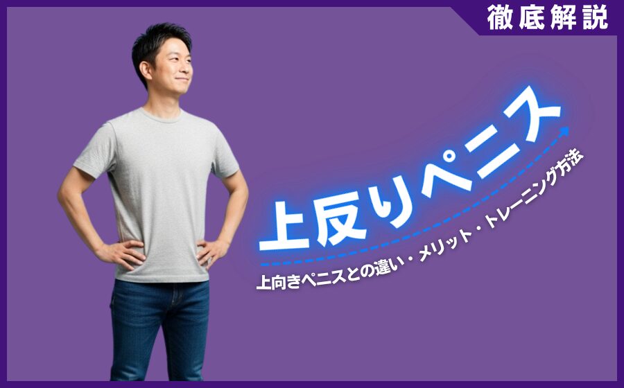 上反りペニスとは？上向きペニスとの違い・メリット・トレーニング方法を解説