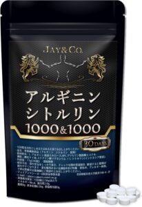 JAY&CO. アルギニン 1000mg + シトルリン 1000mg