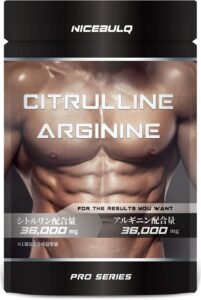 NICEBULQ アルギニン 36000mg シトルリン 36000mg