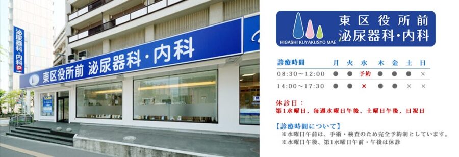 東区役所前泌尿器科・内科