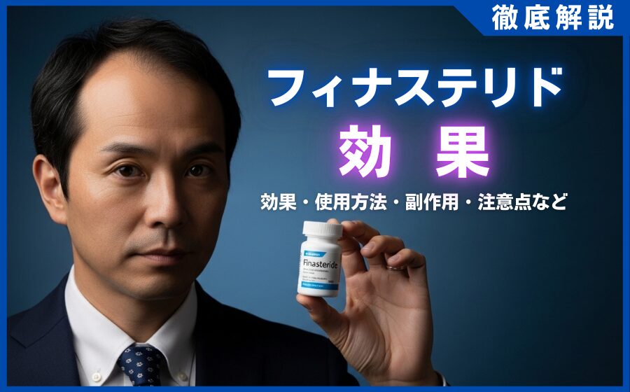 フィナステリドとは？効果・使用方法・副作用・注意点などを徹底解説